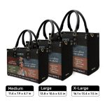 I Still Believe In Amazing Grace - Personalized Leather Handbag Mb52