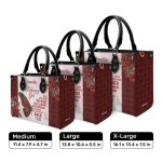 I Am The Storm - Personalized Leather Handbag Sbt36