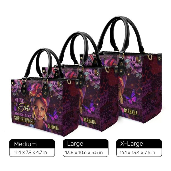 My Superpower - Personalized Leather Handbag