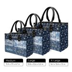 I Am - Personalized Leather Handbag