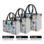 Nurse Life - Personalized Leather Handbag Sbn10