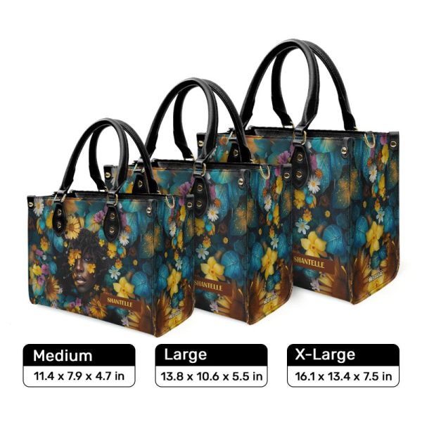 Afrocentrism 01 - Personalized Leather Handbag Sbt01