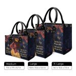 She'S Stronger Than You Believe - Personalized Leather Handbag Sblhblm1143M