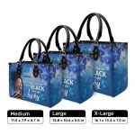 I Didn'T Choose To Be Black I Just Got Lucky - Personalized Leather Handbag Stb185