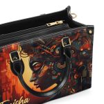 Afrofuturism04 - Personalized Leather Handbag Sb114