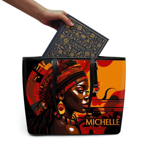 Heritage - Personalized Leather Totebag