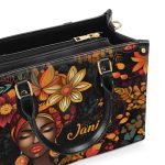 Radiant Roots - Personalized Leather Handbag Sb103