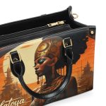 Afrofuturism08 - Personalized Leather Handbag Sb118