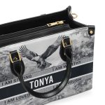 Eagle - Four Seasons - Personalized Leather Handbag Stb123