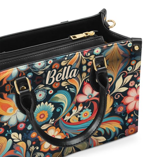 Effulgent - Personalized Leather Handbag Stb132