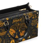 The Ancient Time Unique Texture - Personalized Leather Handbag Stb15