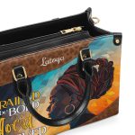 Braided To Be Bold - Personalized Leather Handbag Stb32