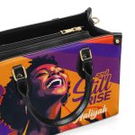 And Still I Rise - Personalized Leather Handbag Stb49B