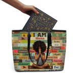 I Am Chosen - Personalized Leather Totebag