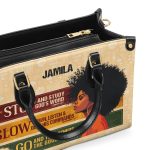 Stop And Study God'S Word - Personalized Leather Handbag Sblhblm1193L