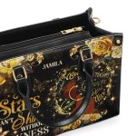 The Stars Can'T Shine Without Darkness - Personalized Leather Handbag Sblhblm1182L