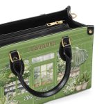 And She Lived Happily Ever After - Personalized Leather Handbag Sblhbt78