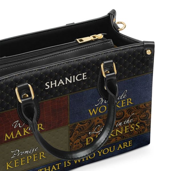 Way Maker - Personalized Leather Handbag Mb51