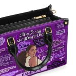 My Daily Affirmations - Personalized Leather Handbag