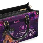 God Is Rewriting My Story - Personalized Leather Handbag Sblhblm1284L