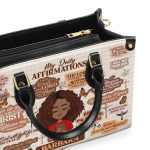 My Daily Affirmations - Personalized Leather Handbag Sblhblm2276D