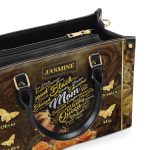 Mom Butterfly - Personalized Leather Handbag Sblhbltn1333M