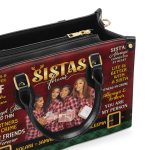 Sistas Forever - Personalized Leather Handbag