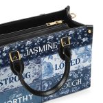 I Am - Personalized Leather Handbag