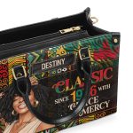 Being Blacknificient - Personalized Leather Handbag