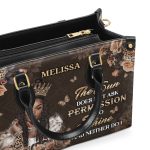 The Sun Does Not Ask Permission To Shine - Personalized Leather Handbag