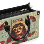 Eclaire Le Monde Avec Ta Singularite - Personalized Leather Hand Bag Sblhbt66