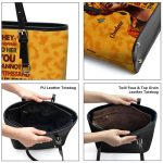 I Am The Storm - Personalized Leather Totebag