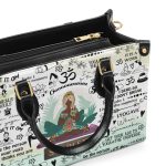 I'M Nicer After Yoga - Personalized Leather Hand Bag Sblhbt73