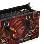 Her Soul Is Fierce - Personalized Leather Handbag