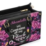 Black Queen Secrets  - Personalized Leather Hand Bag Stb77