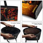 African Culture - Personalized Leather Totebag