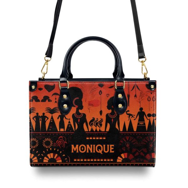 Sistas - Personalized Leather Handbag Sb106