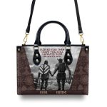 I Always Will - Personalized Leather Handbag Stb157