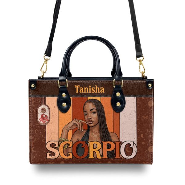 Horoscope - Personalized Leather Handbag