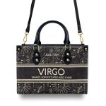 Zodiac Signs - Personalized Leather Handbag Stb217