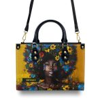 Afrocentrism 03 - Personalized Leather Handbag Sbt03