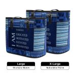 I Am - Jean Personalized Leather Totebag