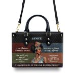 I Still Believe In Amazing Grace - Personalized Leather Handbag Mb52