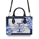 Initial Letter - Personalized Leather Handbag Sb97