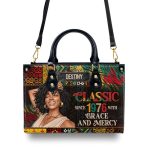 Being Blacknificient - Personalized Leather Handbag