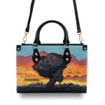 Afrocentrism 10 - Personalized Leather Handbag Sbt10