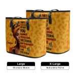 I Am The Storm - Personalized Leather Totebag