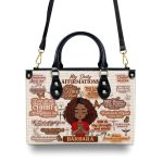 My Daily Affirmations - Personalized Leather Handbag Sblhblm2276D