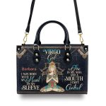 I Can'T Control - Personalized Leather Handbag Mb96