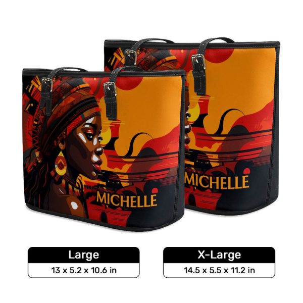 Heritage - Personalized Leather Totebag